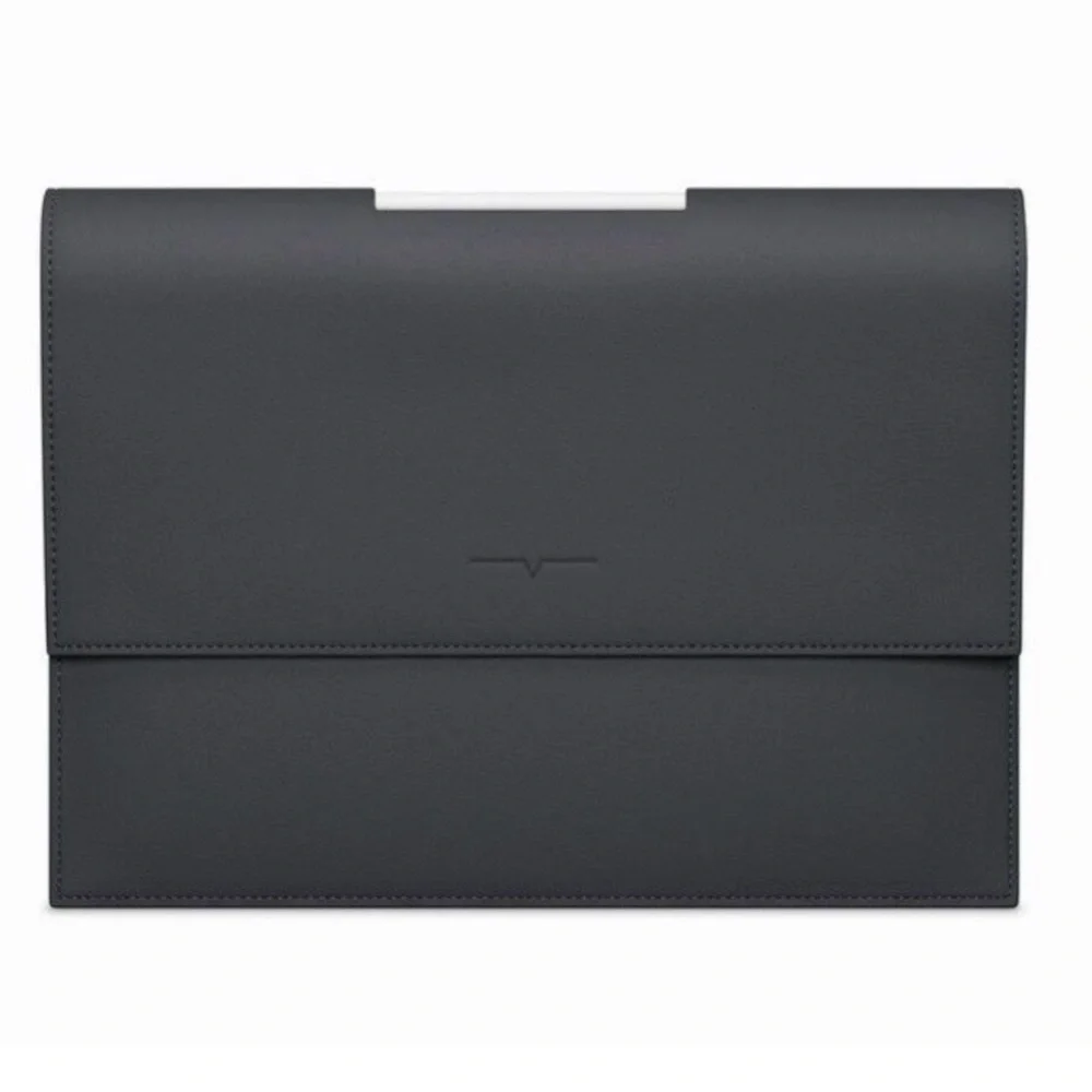 Von Holzhausen The iPad Portfolio Leather Reinvented Case 12.9 Inches Black